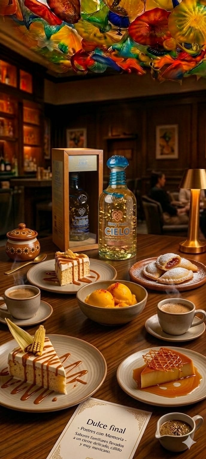 Postre elegante