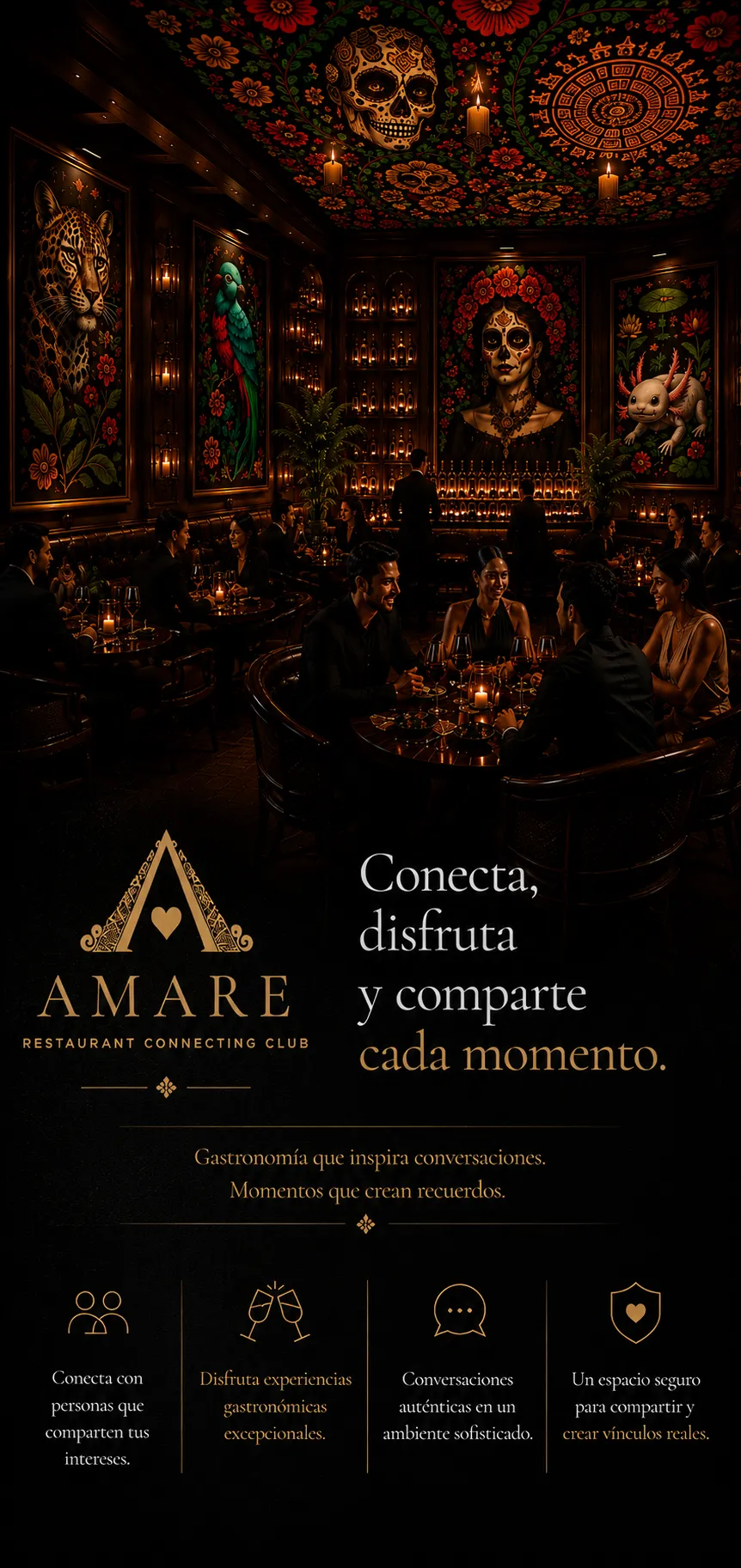 AMARE Mexican social dining - Hay mesas que se vuelven recuerdos